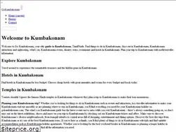 Sites similar to gokumbakonam.com