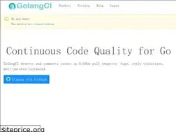 Sites similar to golangci.com