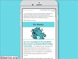 Sites similar to golangweekly.com
