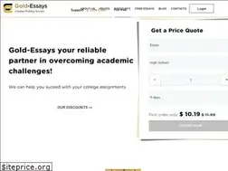 Sites similar to gold-essays.com