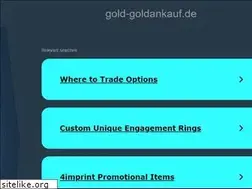 Sites similar to gold-goldankauf.de