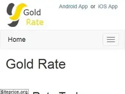 Sites similar to gold-rate.co.in