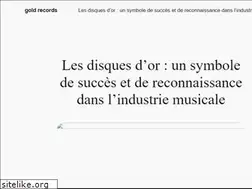 Sites similar to gold-records.co.uk