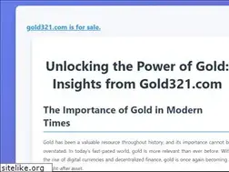Sites similar to gold321.com