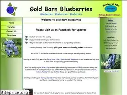 Sites similar to goldbarnblueberries.com