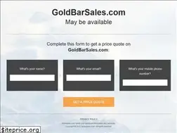 Sites similar to goldbarsales.com