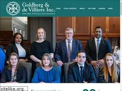 Sites similar to goldbergdevilliers.co.za