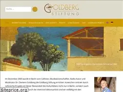 Sites similar to goldbergstiftung.org