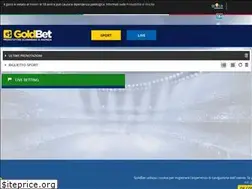 Sites similar to goldbetshop.it