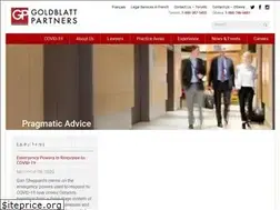 Sites similar to goldblattpartners.com