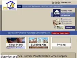Sites similar to goldcountrykithomes.com