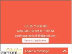 Sites similar to goldenaesthetics.in