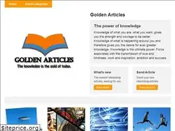 Sites similar to goldenarticles.net