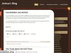 Sites similar to goldenbible.wordpress.com