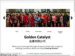 Sites similar to goldencatalyst.com