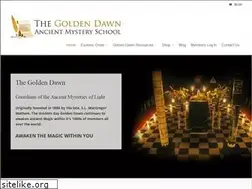 Sites similar to goldendawnancientmysteryschool.com
