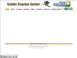 Sites similar to goldenempressgarden.com