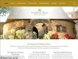 Sites similar to goldenerose-rothenburg.de