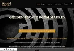 Sites similar to goldenescaperoom.es
