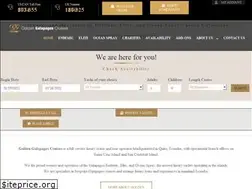 Sites similar to goldengalapagoscruises.com