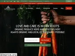 Sites similar to goldengateorganics.com
