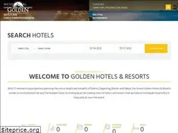 Sites similar to goldenhotels.in