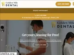 Sites similar to goldenmiledental.ca