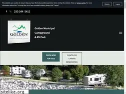 Sites similar to goldenmunicipalcampground.com