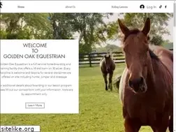 Sites similar to goldenoakequestrian.com