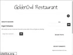 Sites similar to goldenowlrestaurant.com