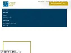 Sites similar to goldenpacificbank.com