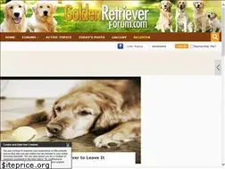 Sites similar to goldenretrieverforum.com