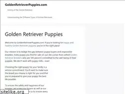 Sites similar to goldenretrieverpuppies.com