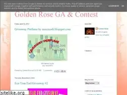 Sites similar to goldenrosegacontest.blogspot.com