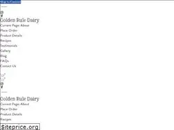 Sites similar to goldenruledairy.com