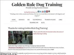 Sites similar to goldenruledogs.com