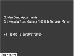 Sites similar to goldensandappartments.com