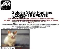 Sites similar to goldenstatehumanesociety.org