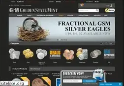 Sites similar to goldenstatemint.com