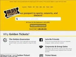 Sites similar to goldentickets.com
