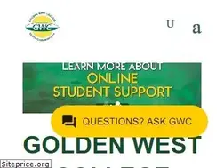Sites similar to goldenwestcollege.edu