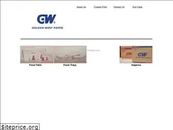 Sites similar to goldenwestpaper.com