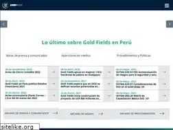 Sites similar to goldfields.com.pe
