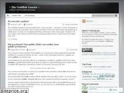 Sites similar to goldfishgazette.wordpress.com