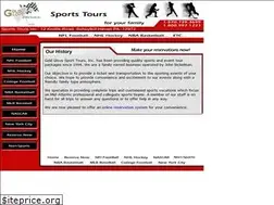 Sites similar to goldglovesportstours.com