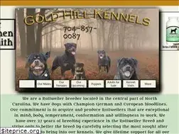 Sites similar to goldhillkennels.com