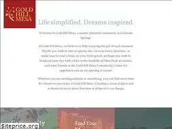 Sites similar to goldhillmesa.com