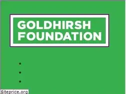 Sites similar to goldhirshfoundation.org