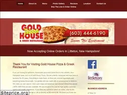 Sites similar to goldhousepizza.com