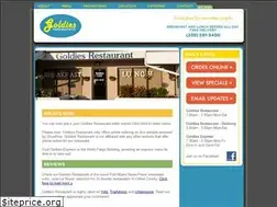 Sites similar to goldiesrestaurant.com